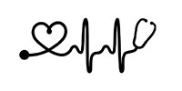 Kalp Ritmi 4 Hemşire Forması Logo Nakış İşleme
