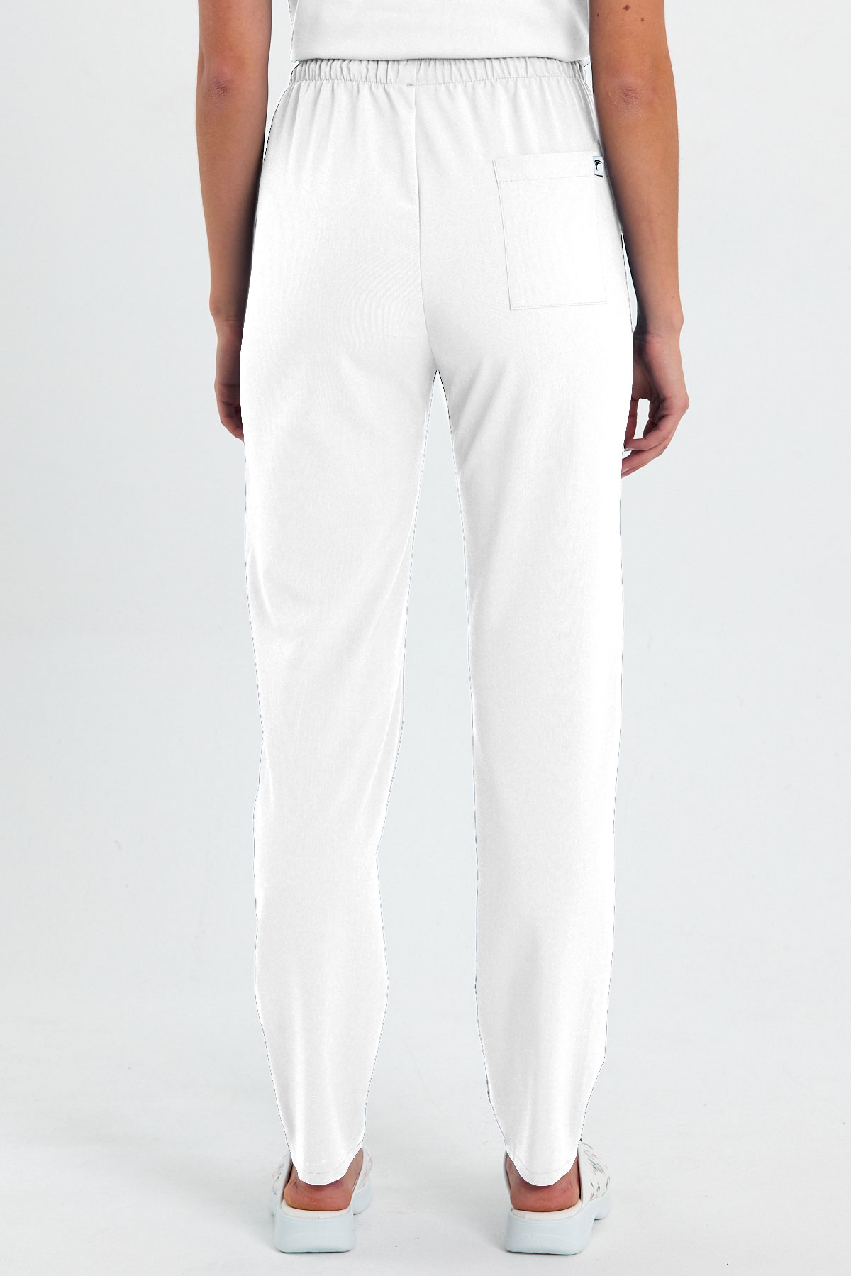 1009 Basic Beyaz Pantolon