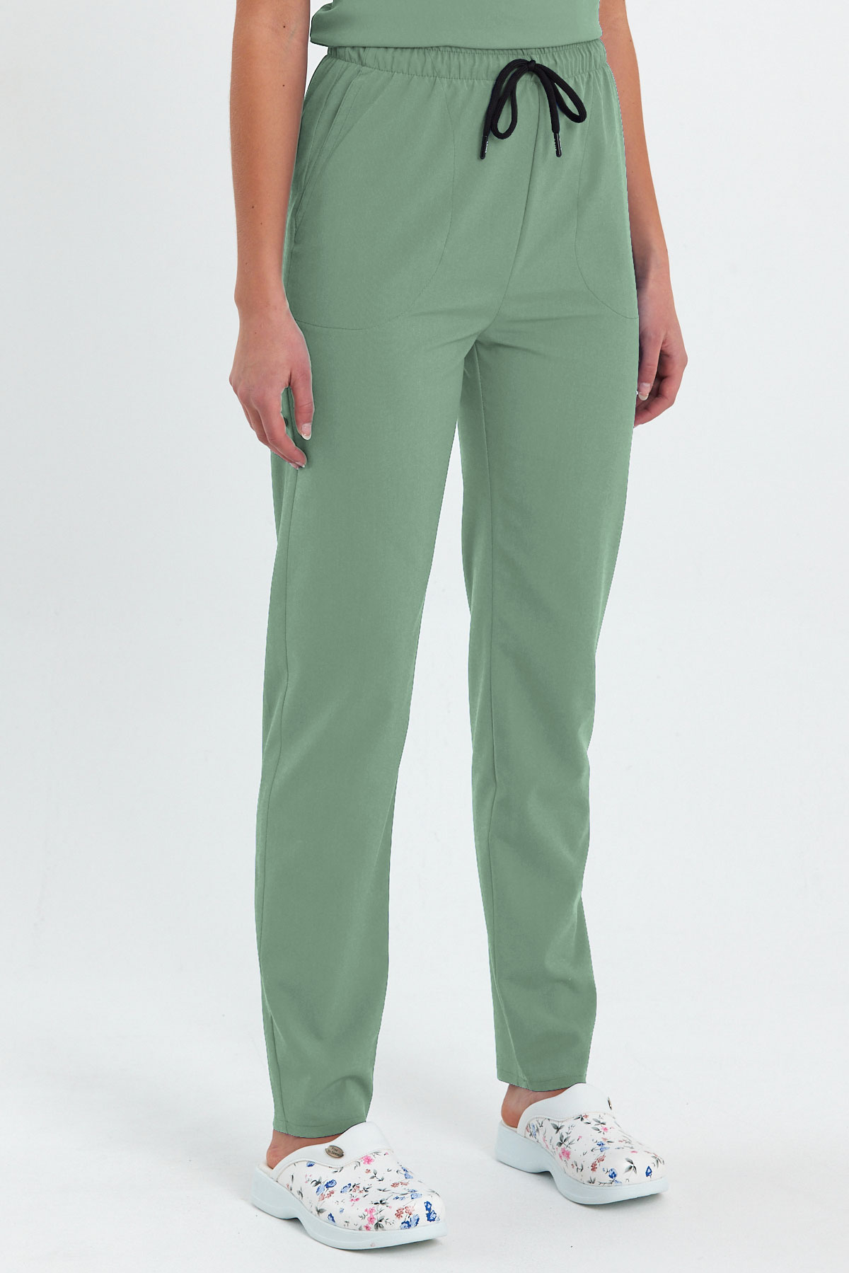 1009 Basic Mint Yeşili Pantolon