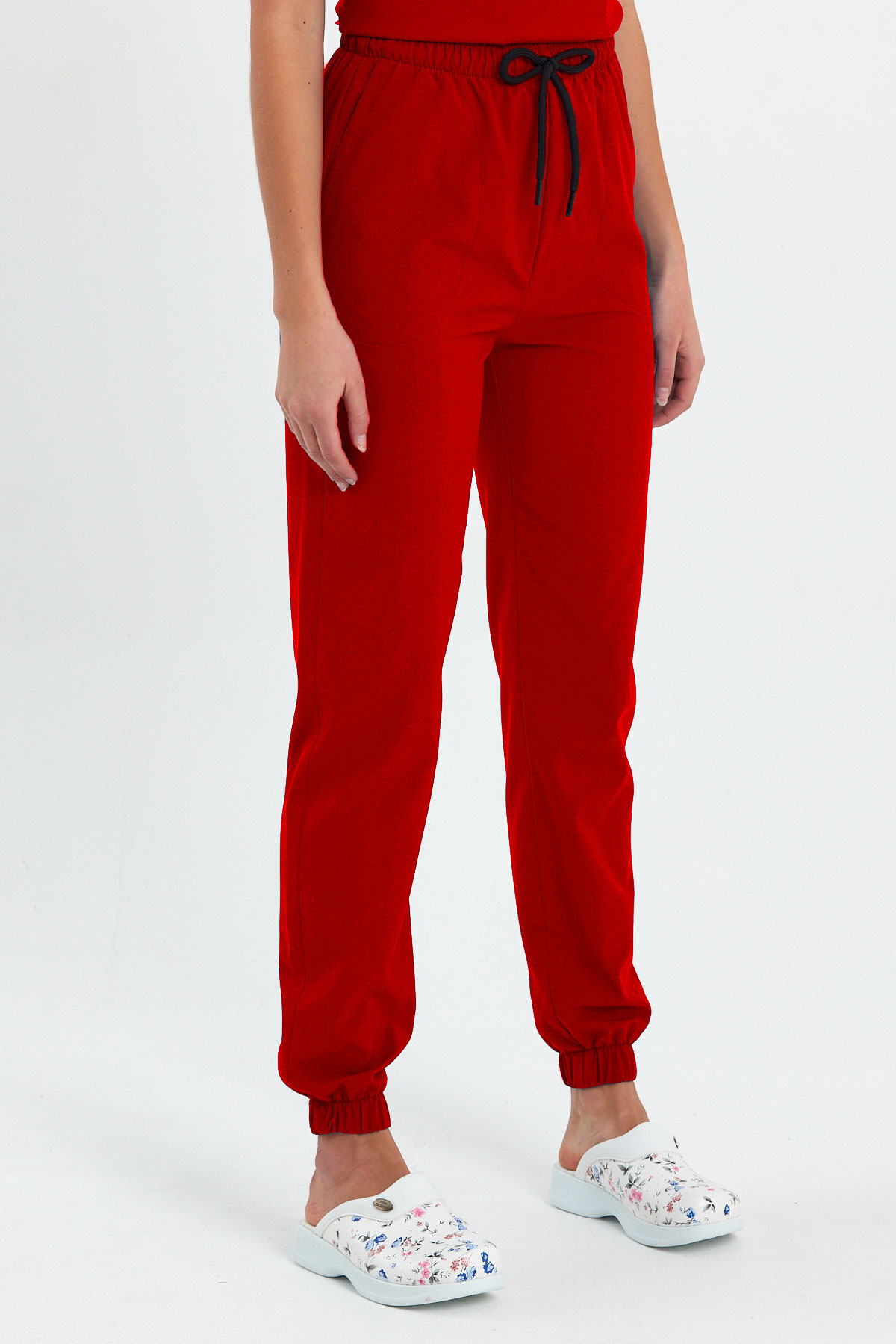 1010 Basic Kırmızı Pantolon