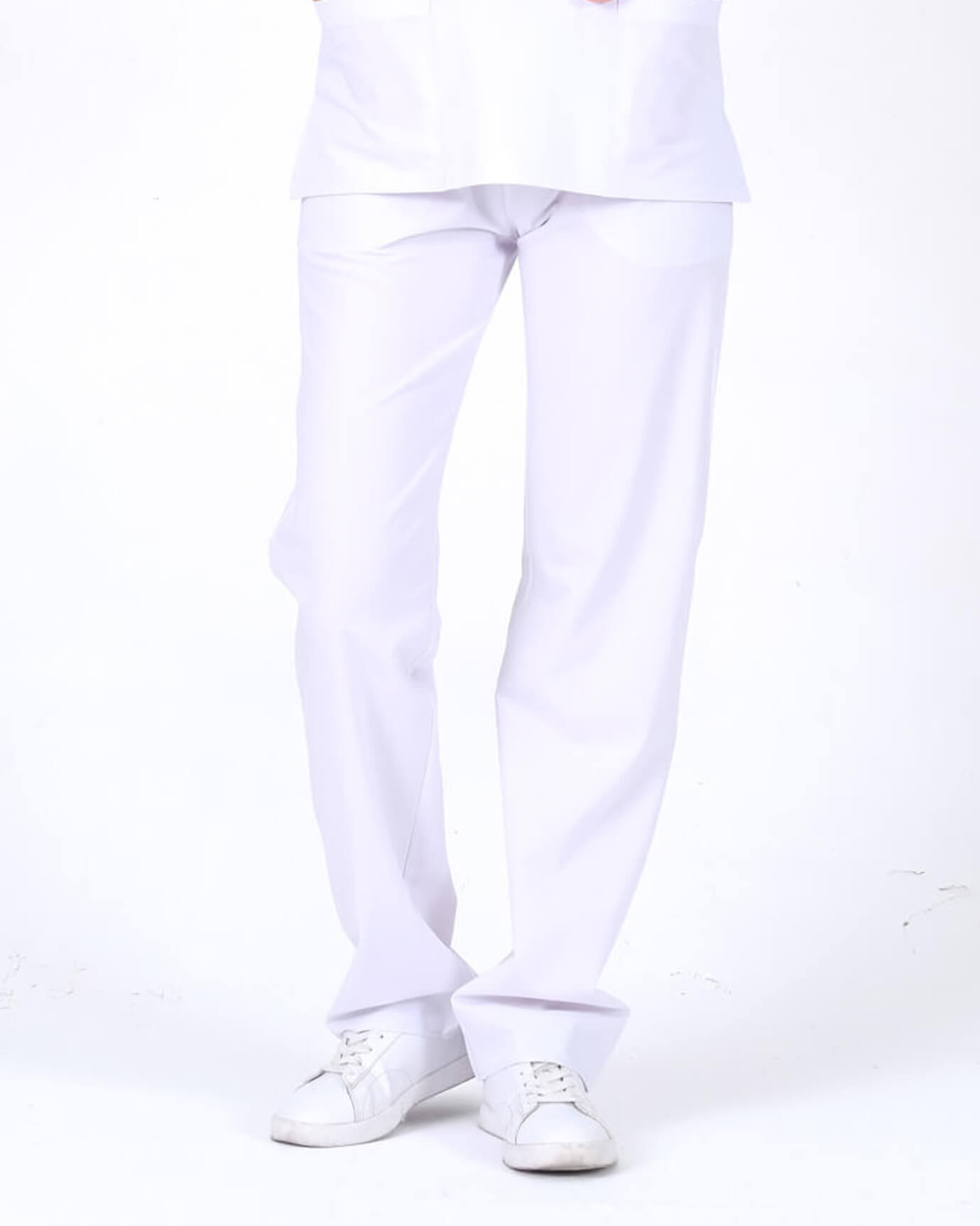 Premium Seri Relax Beyaz Pantolon